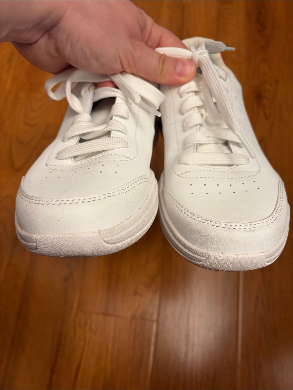 Ryka Courtside Arch Support Women’s White Leather Sneakers, size 8 - Picture 7 of 10
